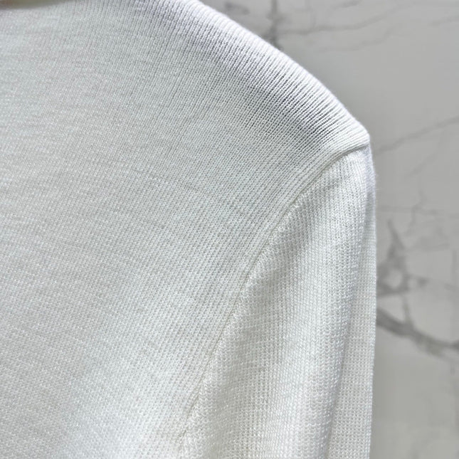 VALENTINO 26S KNITTED POLO SWEATER 327