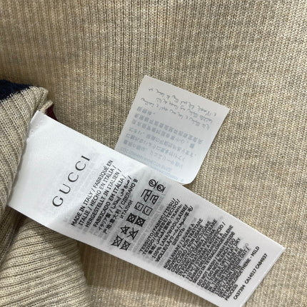 GUCCI 26S LONG-SLEEVE KNIT POLO 504