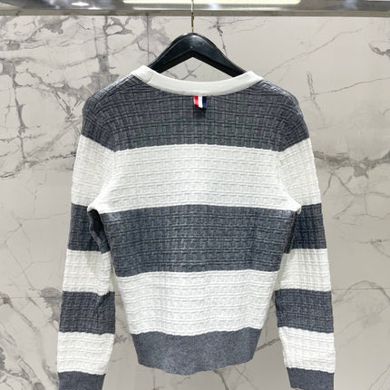 THOM 26S V-NECK KNIT CARDIGAN 403