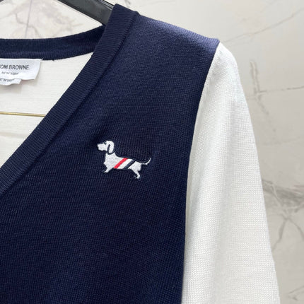 THOM 26S V-NECK KNIT CARDIGAN 386