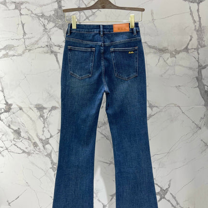 LORO PIANA 26S FLARED JEANS 876