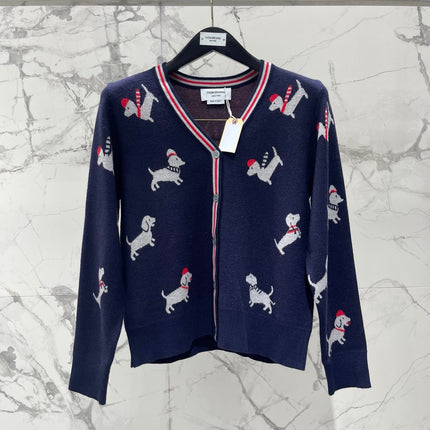 THOM 26S V-NECK KNIT CARDIGAN 306