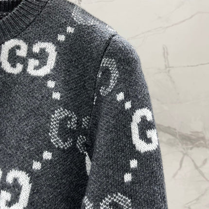 GUCCI 26S CREWNECK KNIT CARDIGAN 569