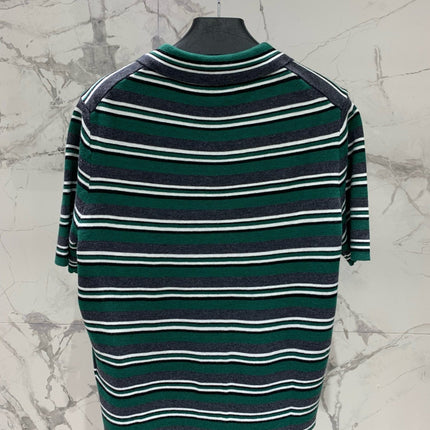 PRADA 26S SHORT-SLEEVE POLO SHIRT 1221
