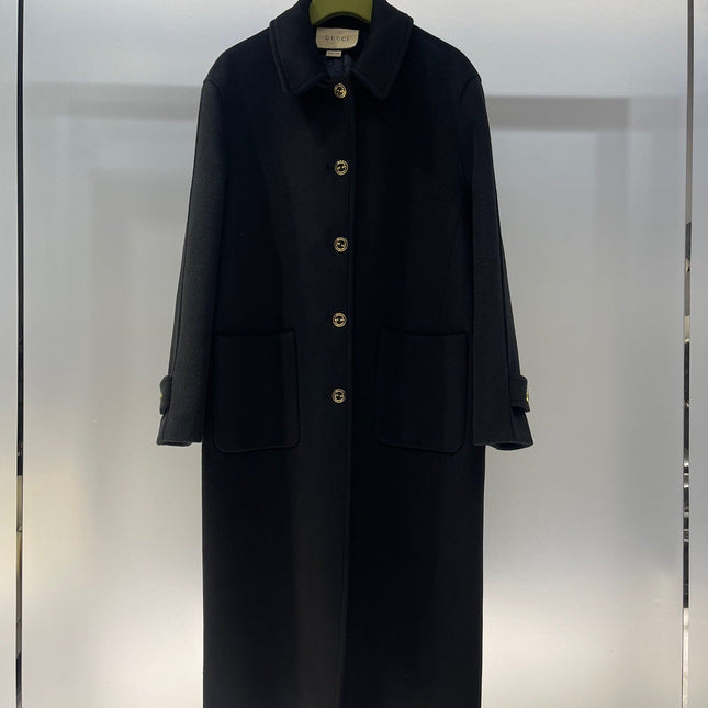GUCCI LONG WOOL COAT STYLE 61