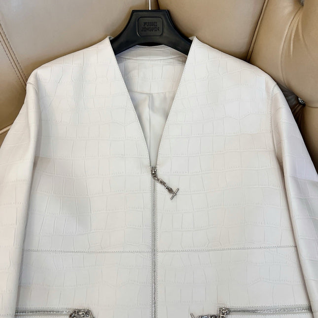 HERMES 25S SHEEPSKIN JACKET 145