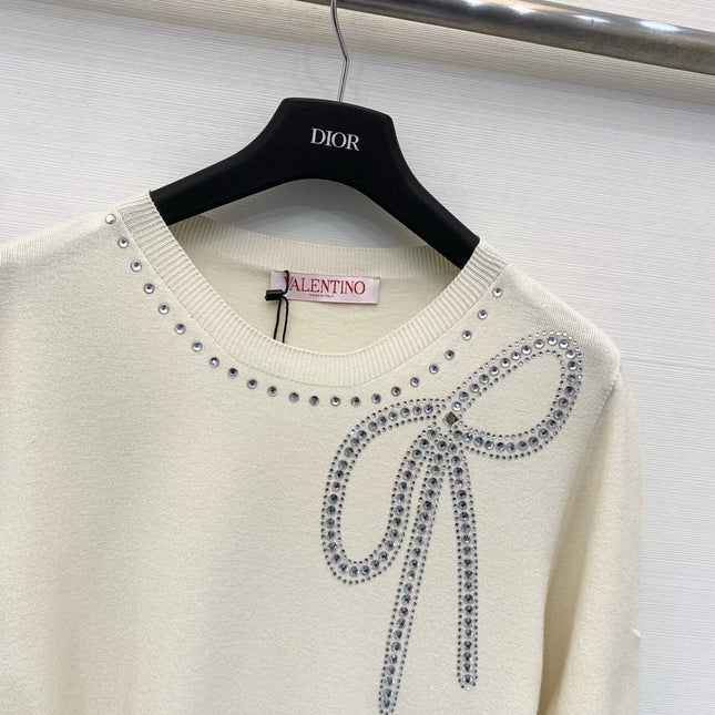 VALENTINO 26S SHORT SLEEVE KNIT TOP 228