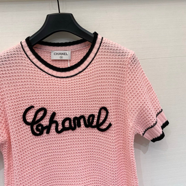 CHANEL 26S SHORT-SLEEVE SWEATER STYLE 1067