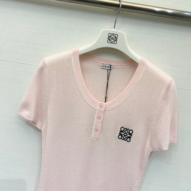 LOEWE 26S CREWNECK SHORT SLEEVE T-SHIRT 345