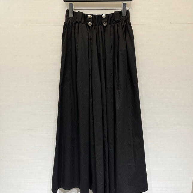 PRADA 26S PLEATED MIDI SKIRT 1032