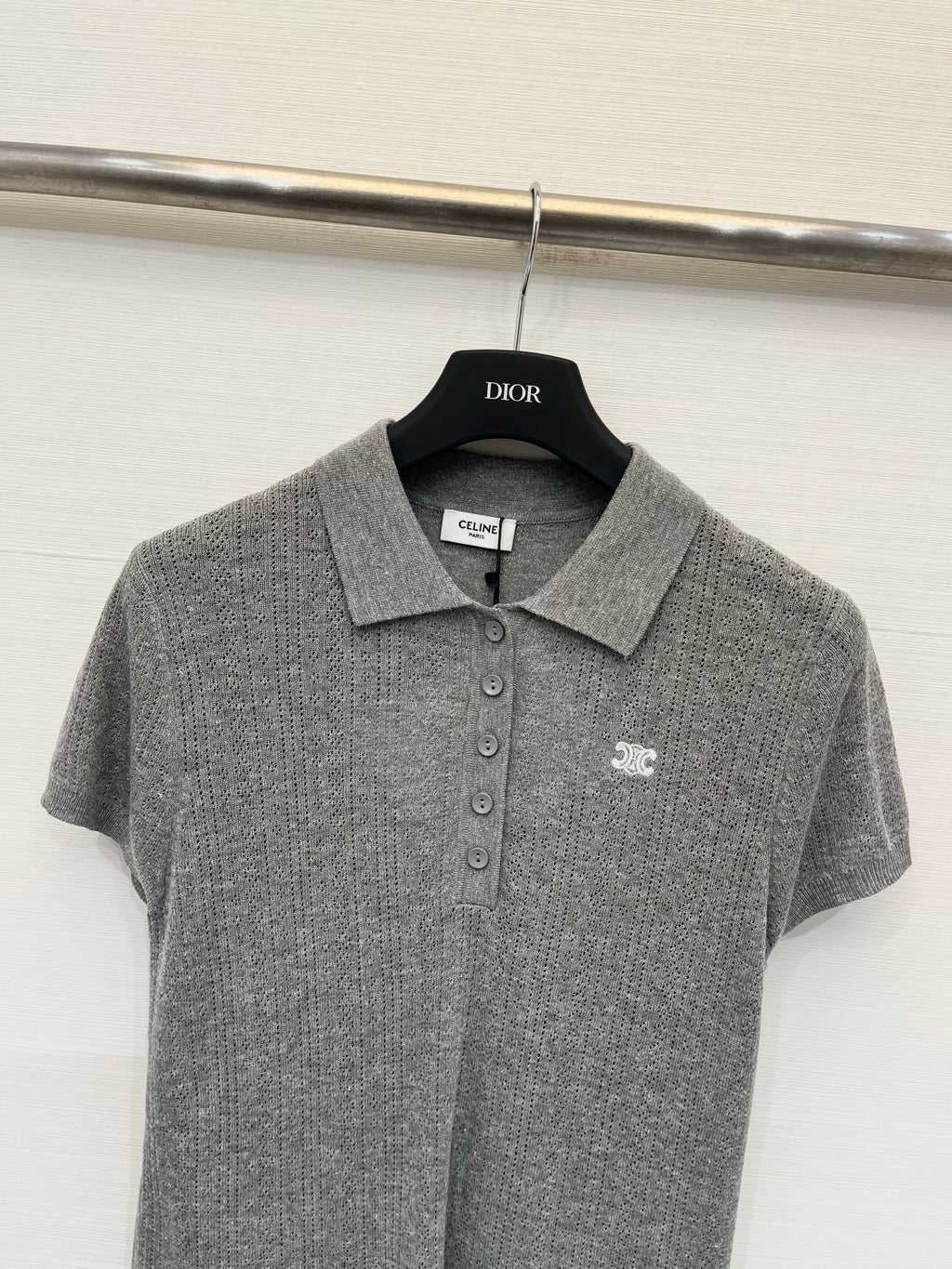 CELINE 26S KNIT POLO SHIRT 429