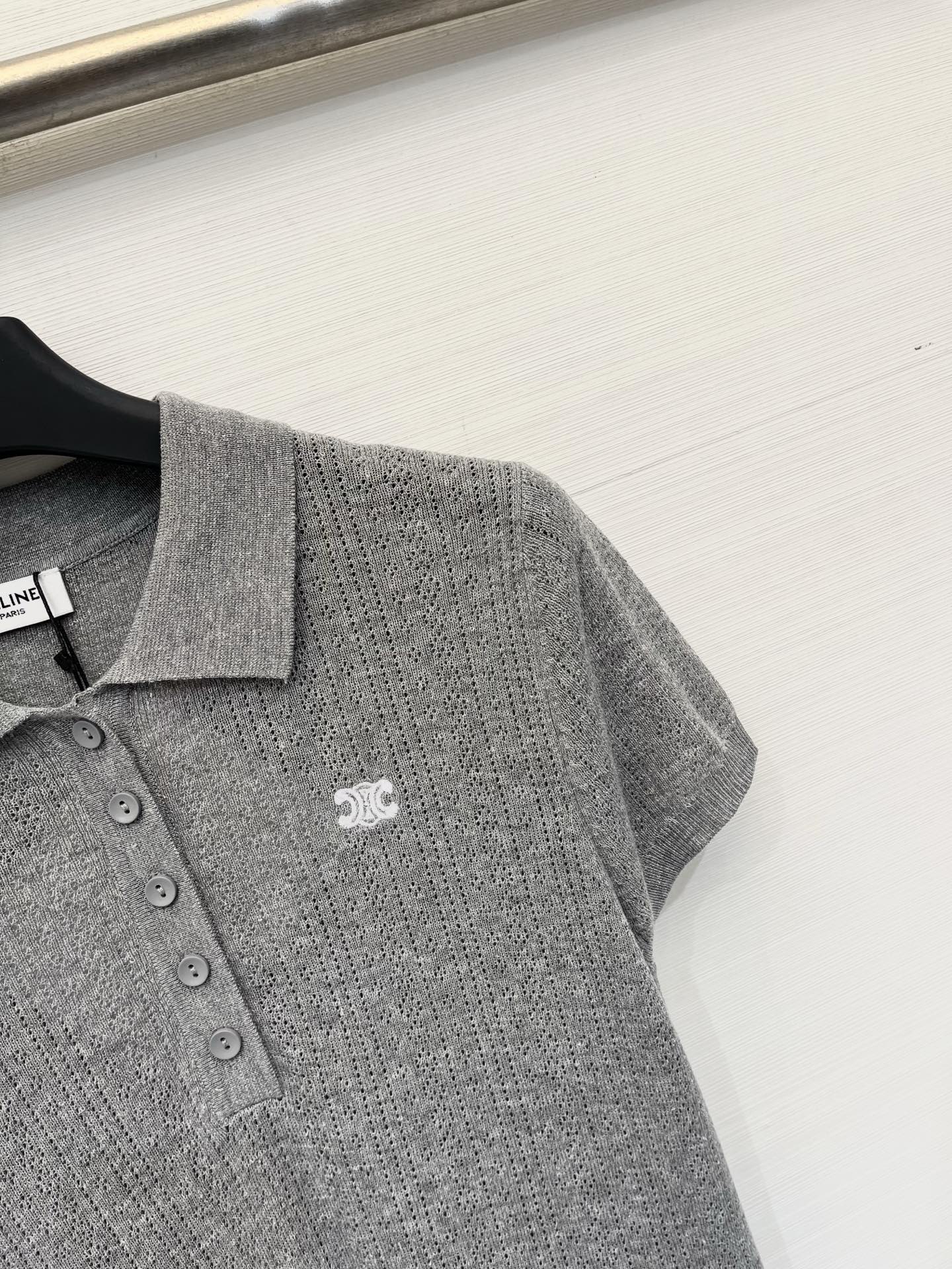 CELINE 26S KNIT POLO SHIRT 429