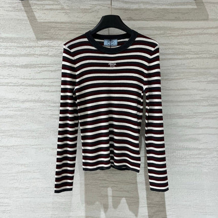 PRADA 26S LONG-SLEEVE KNIT TOP 1146