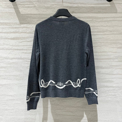 HERMES 26S CREWNECK KNIT SWEATER 867