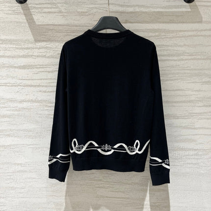HERMES 26S CREWNECK KNIT SWEATER 866