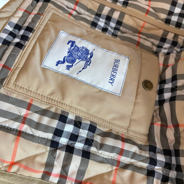 BURBERRY 25S QUILTED COTTON JACKET 090