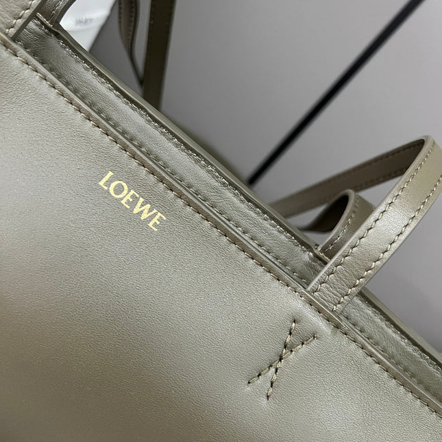 PUZZLE FOLD CROPPED 39 BAG IN SAND BEIGE SOLF GRAINED CALFSKIN