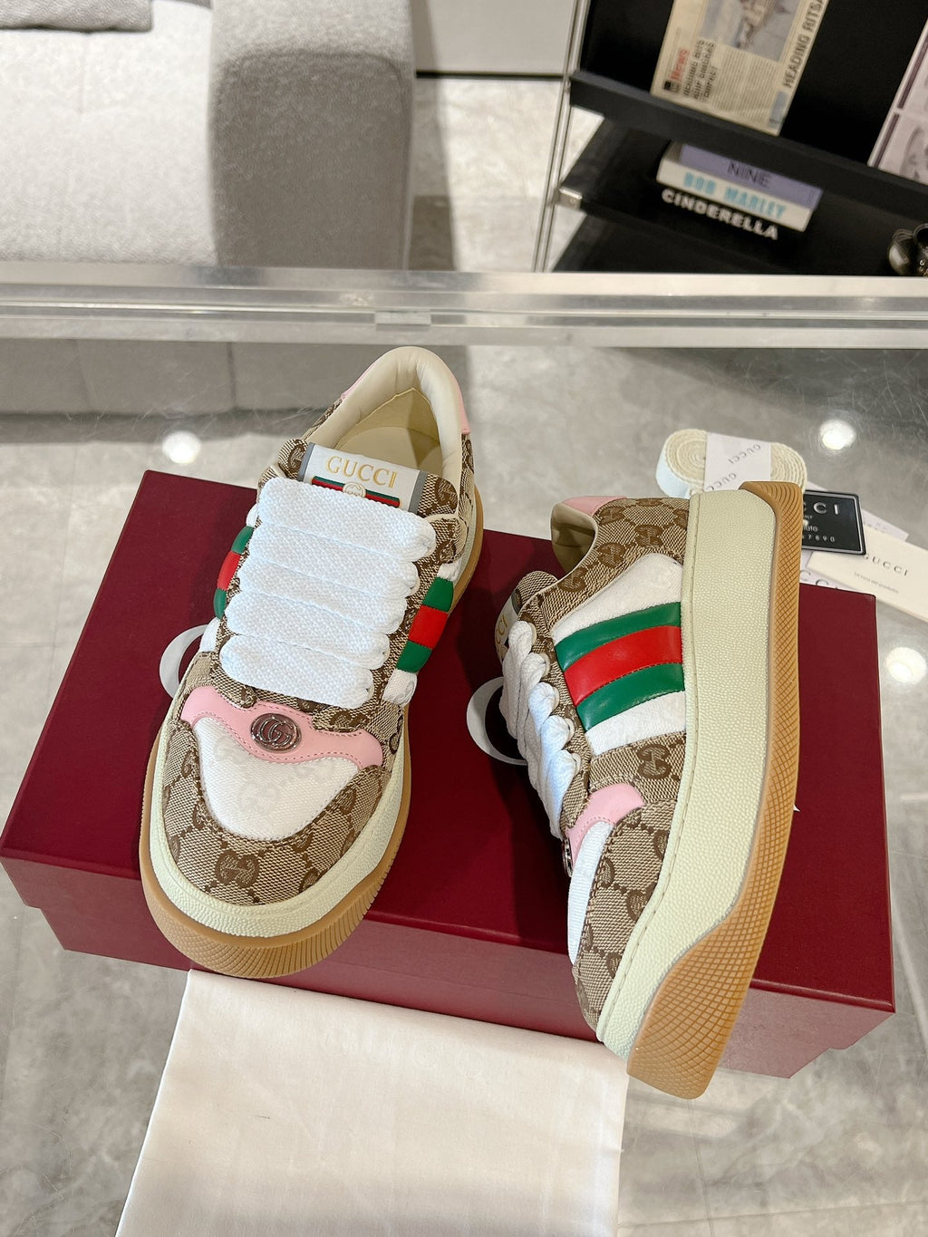 GG SCREENER SNEAKER COLORFUL