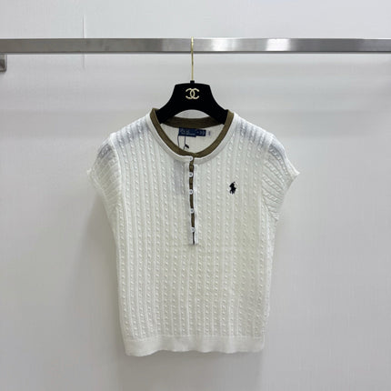 RALPH LAUREN 26S SHORT SLEEVE KNIT TOP 415