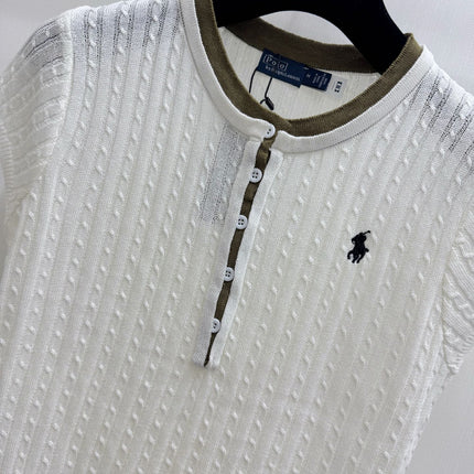 RALPH LAUREN 26S SHORT SLEEVE KNIT TOP 415