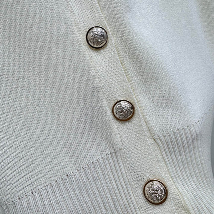 VALENTINO 26S COLLARED KNIT VEST 398
