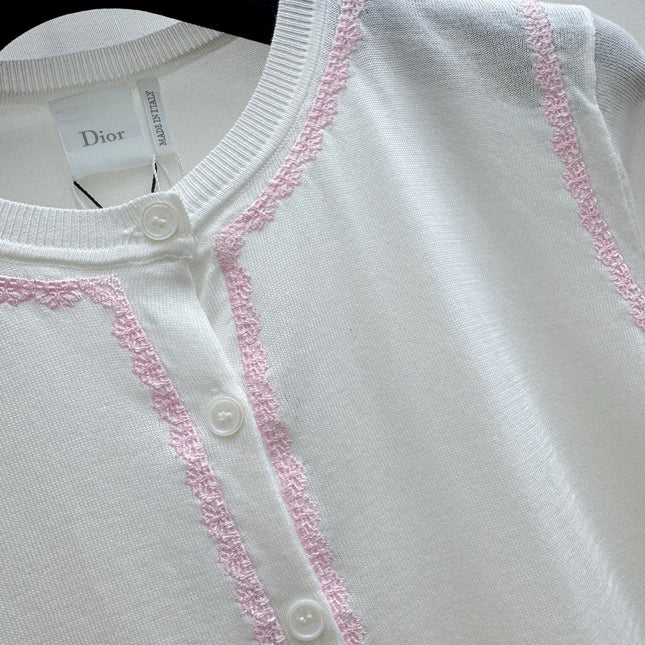 DIOR 26S LONG-SLEEVE KNIT CARDIGAN 1410