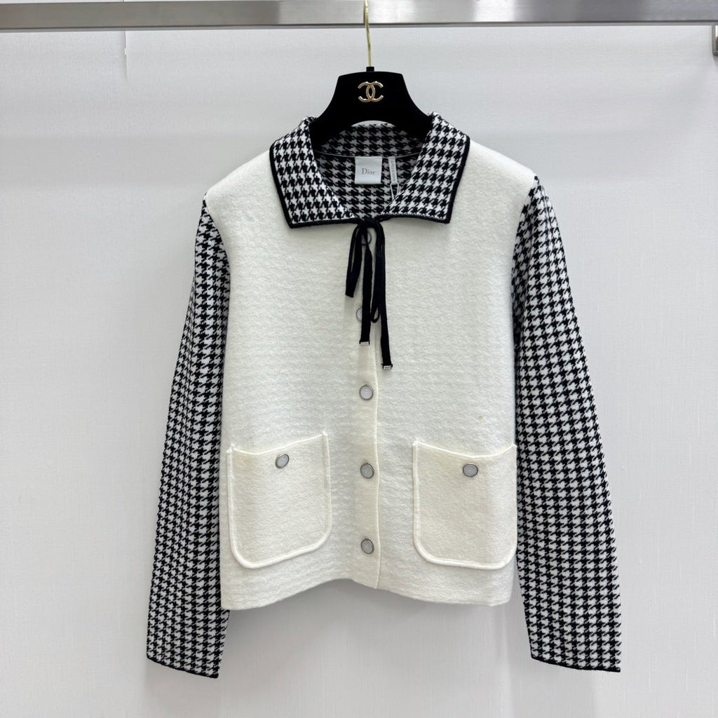 DIOR 26S LONG-SLEEVE KNIT CARDIGAN 1412