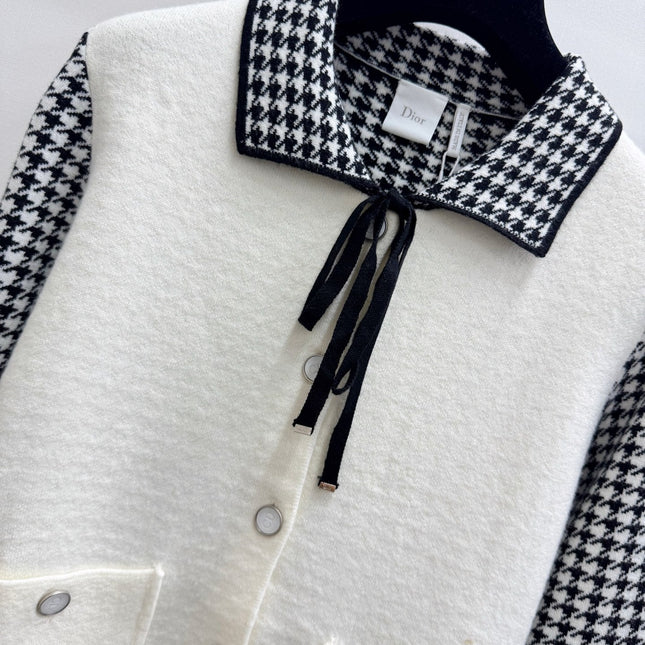 DIOR 26S LONG-SLEEVE KNIT CARDIGAN 1412