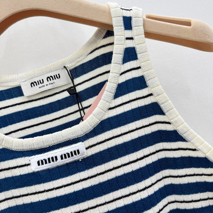 MIUMIU 26S SLEEVELESS KNIT TANK TOP 1442