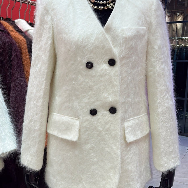 MAX MARA 25S WOOL COAT 207