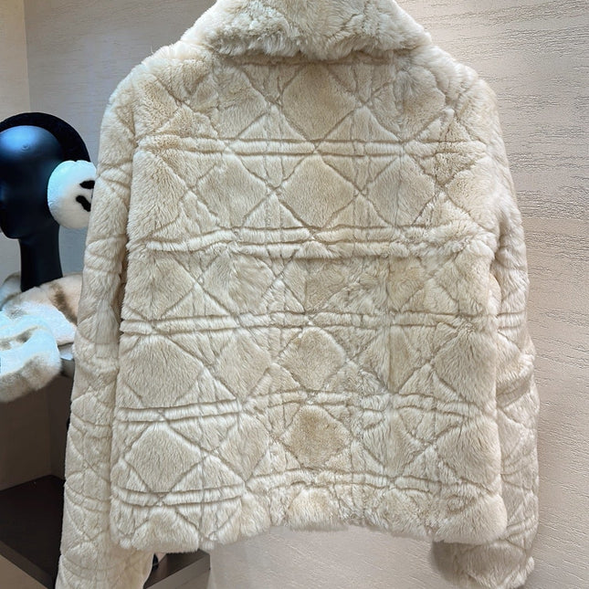DIOR 25S RABBIT FUR JACKET 627