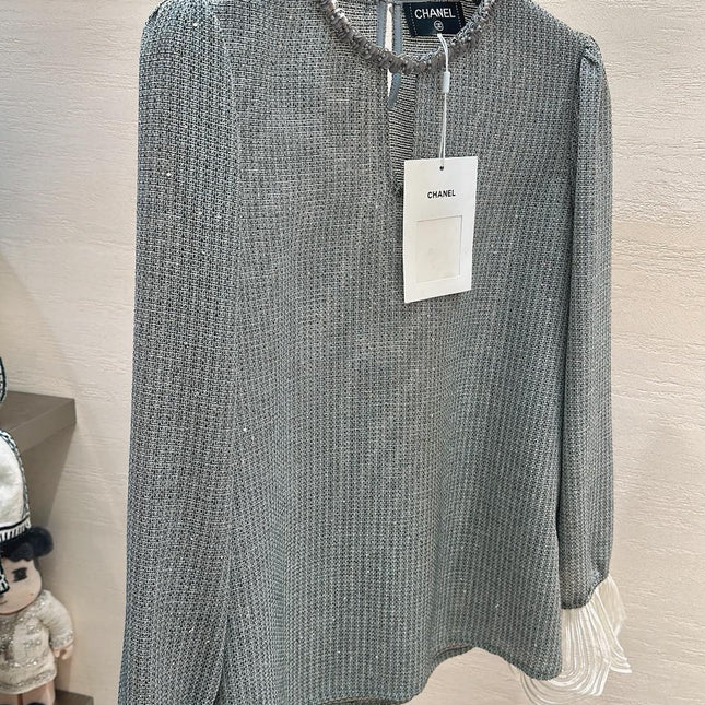 CHANEL 26S LONG-SLEEVE BLOUSE 872