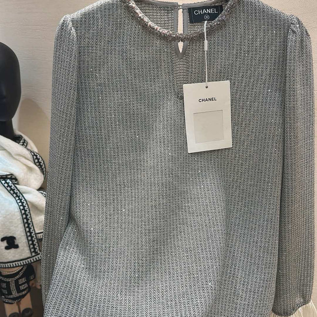 CHANEL 26S LONG-SLEEVE BLOUSE 872