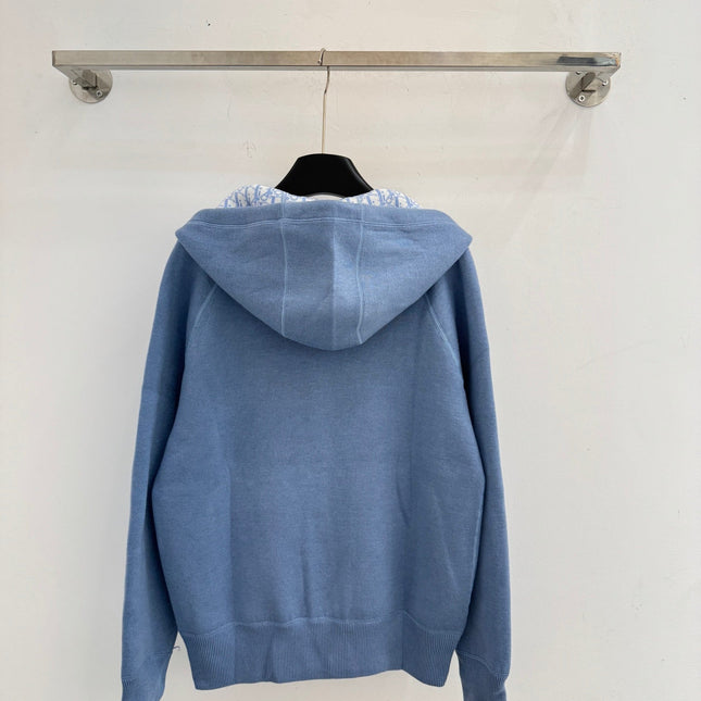DIOR 26S REVERSIBLE ZIP-UP HOODIE 886