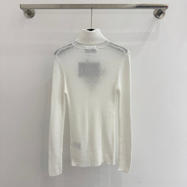 PRADA 25S SLIM-FIT KNITTED TURTLENECK SWEATER 297