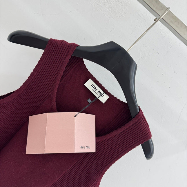 MIUMIU 26S SLEEVELESS TOP STYLE 1092