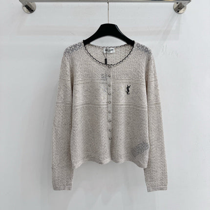 YSL 26S KNIT CARDIGAN 435