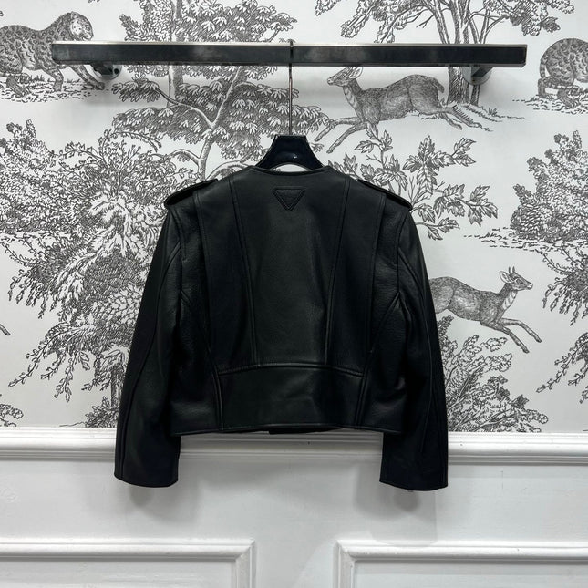 PRADA SHORT CALFSKIN JACKET 274473