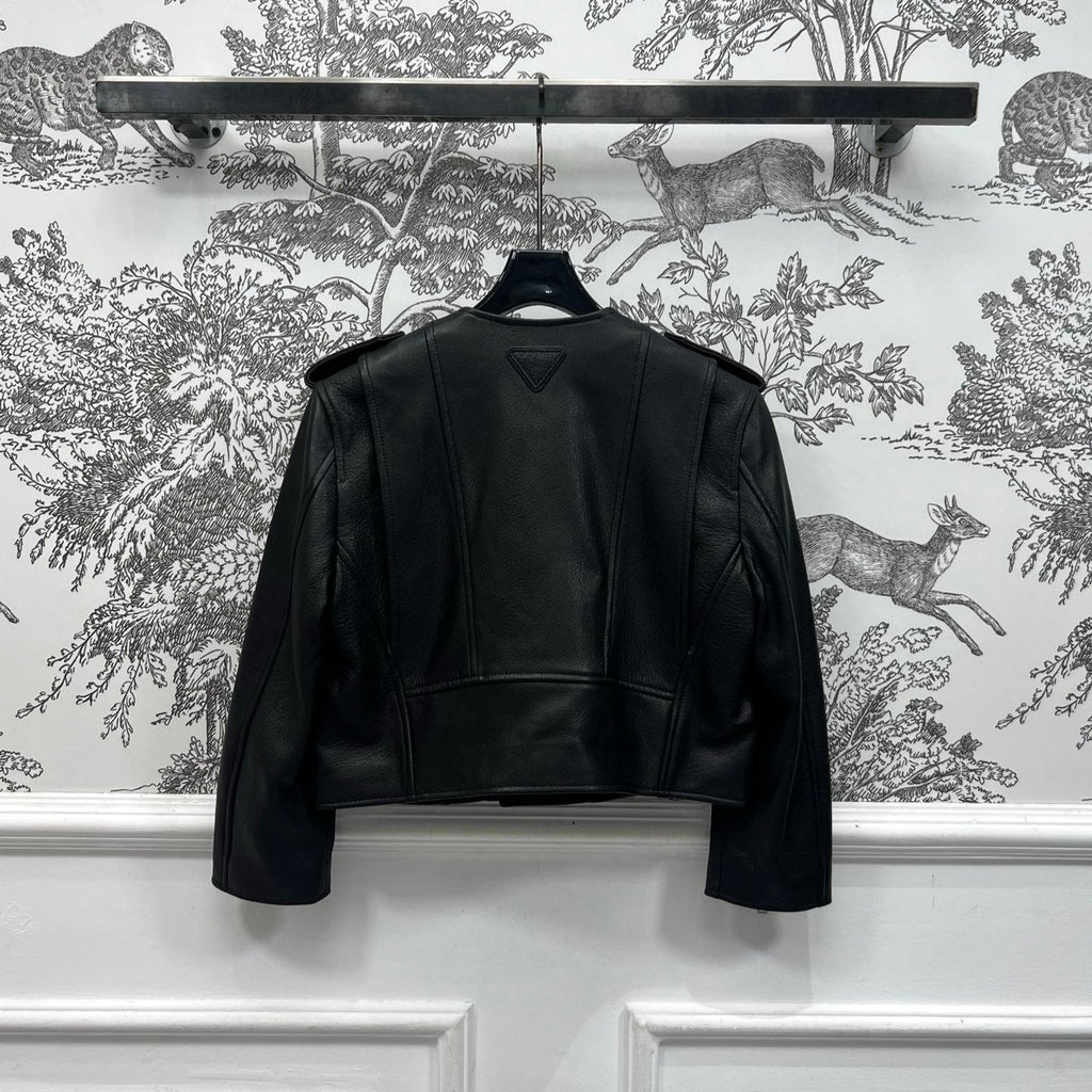 PRADA SHORT CALFSKIN JACKET 274473