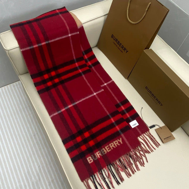BURBERRY 25S SCARF 168 CM IN CASHMERE 935610