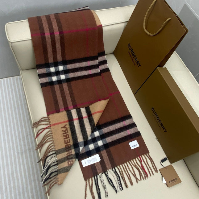 BURBERRY 25S SCARF 168 CM IN CASHMERE 935609