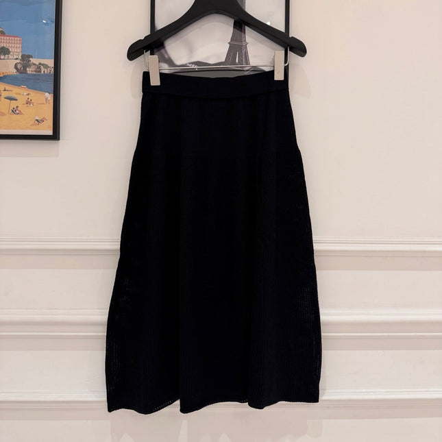 LORO PIANA 26S KNIT MIDI SKIRT 868