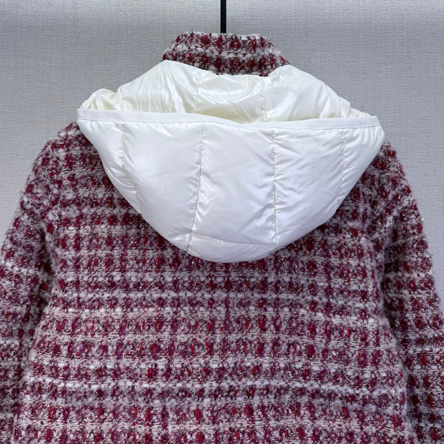 MONCLER 25S PLAID DOWN JACKET 440