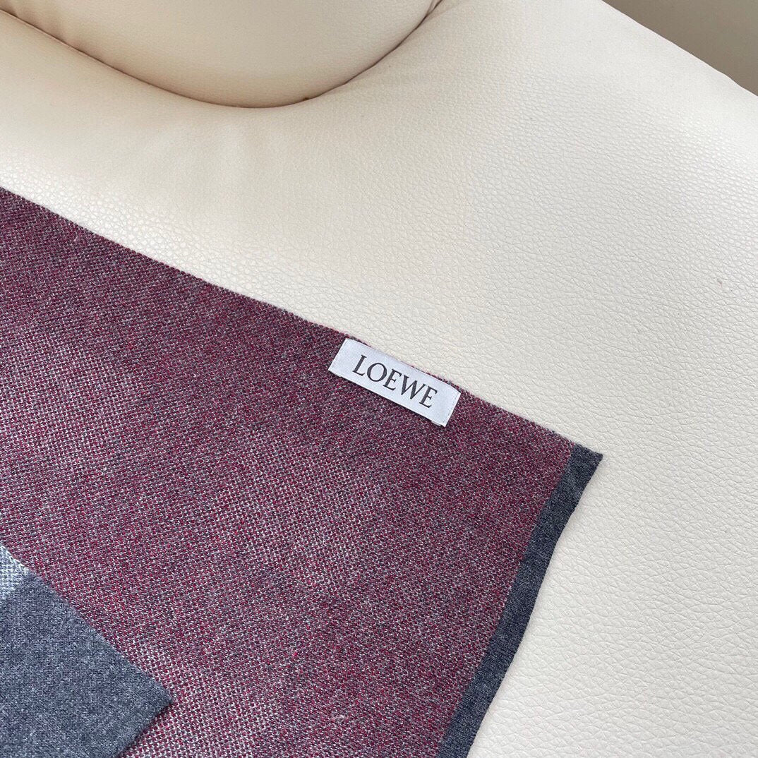 LOEWE 26S SCARF 180 IN CASHMERE 524367