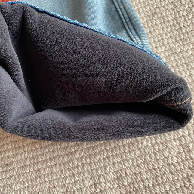 PRADA 25S SHERPA-LINED JEANS 431