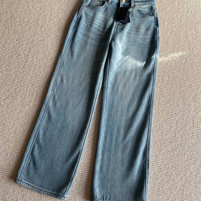 PRADA 25S SHERPA-LINED JEANS 431