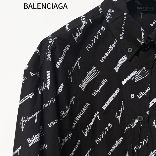 BALENCIAGA 26S LONG SLEEVE SHIRT 124