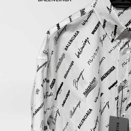 BALENCIAGA 26S LONG SLEEVE SHIRT 123