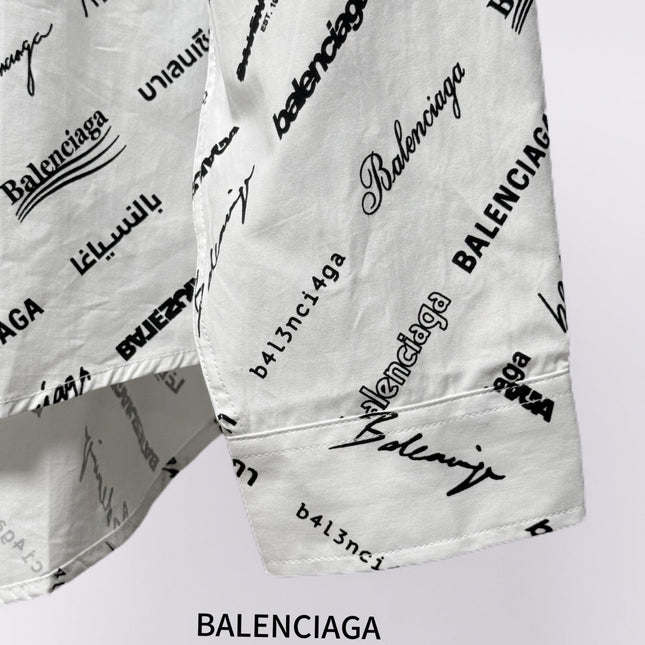 BALENCIAGA 26S LONG SLEEVE SHIRT 123