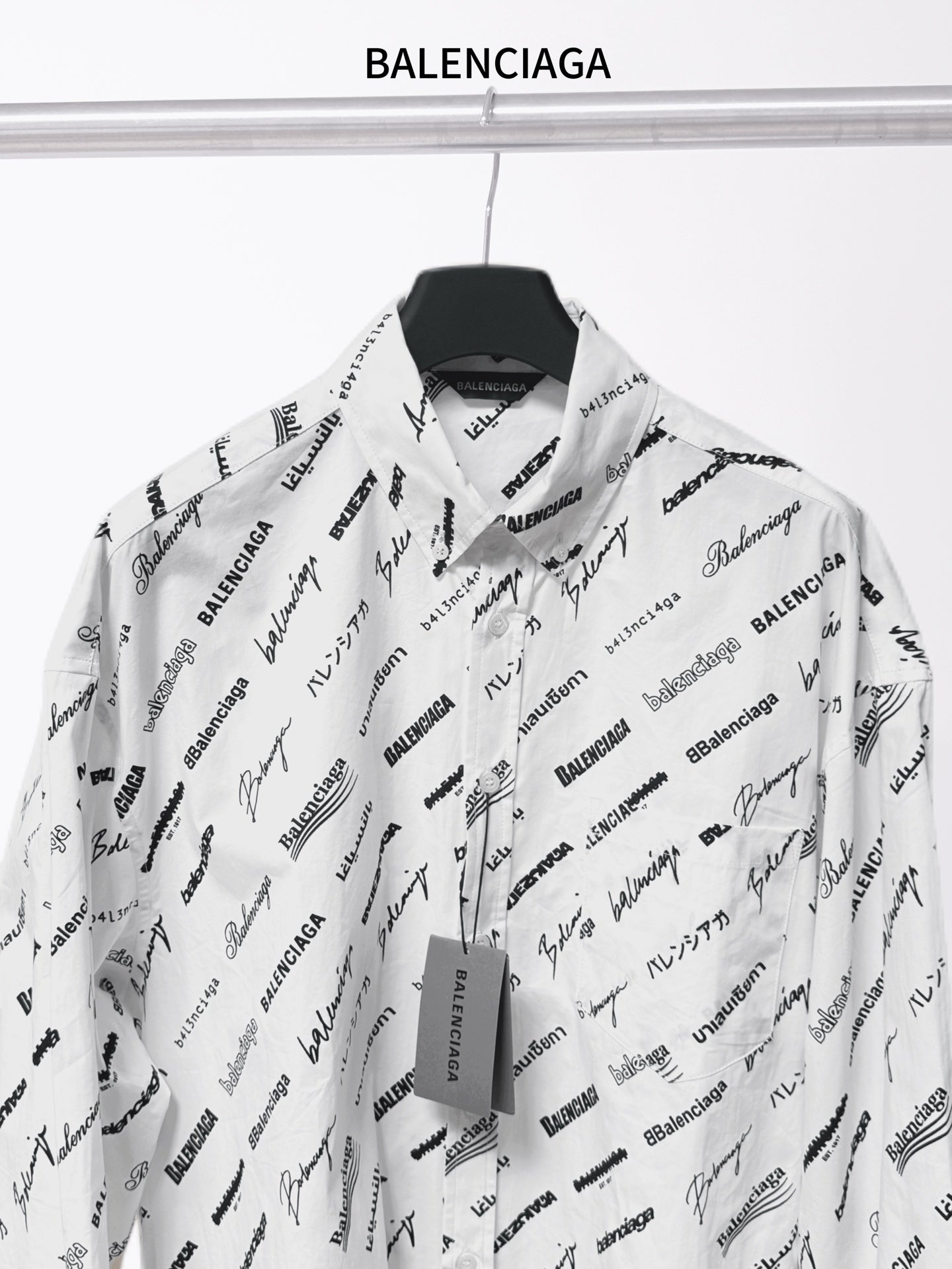 BALENCIAGA 26S LONG SLEEVE SHIRT 123